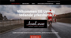 Desktop Screenshot of joblineume.se