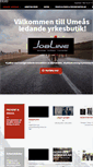 Mobile Screenshot of joblineume.se